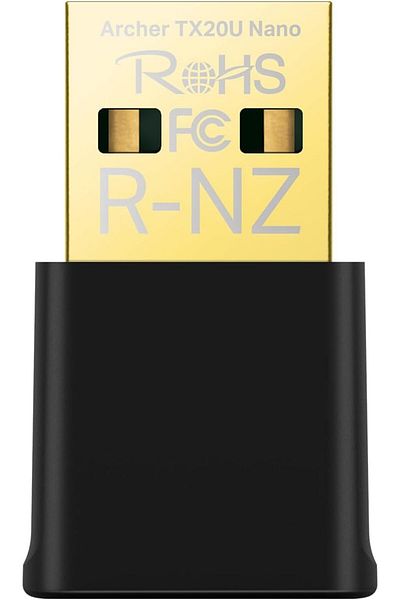 TP-LINK Nano USB WiFi 6 Adapter for PC(Archer TX20U Nano)- AX1800 2.4G/5G Dual-Band Wireless Network