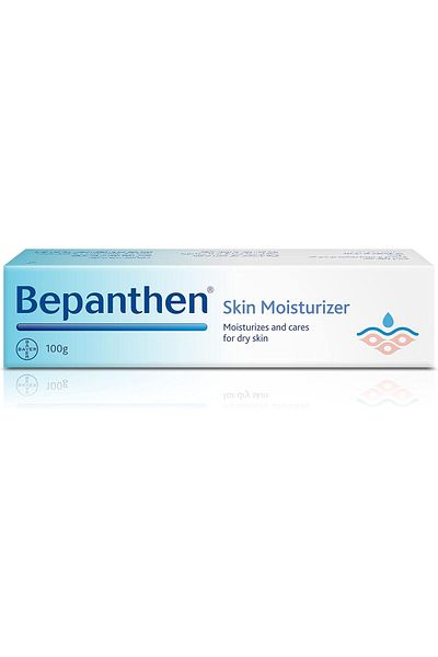 Bepanthen Skin Moisturizer, Moisturizes and cares for dry skin,100g