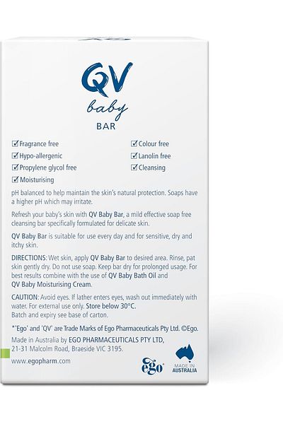 Qv Baby Bar 100g
