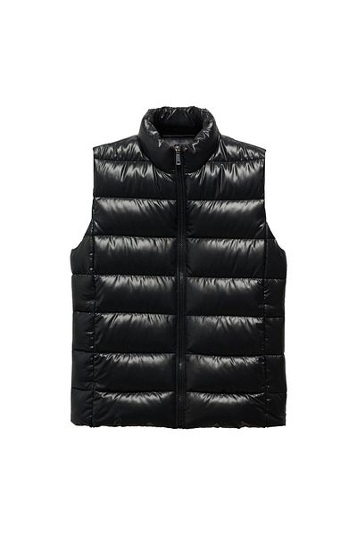 MANGO Woman Vesta neagră damă -67092908 Model
