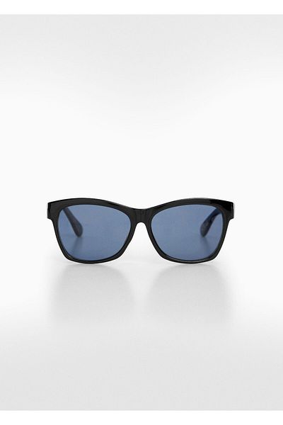 MANGO Woman Women's Black Sunglasses