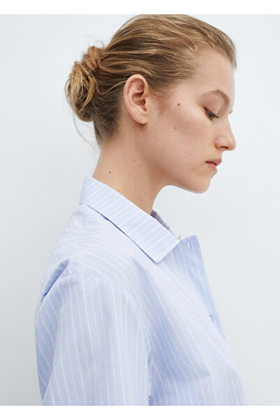 MANGO Woman Mavi Kadın Pijama Altı 67976037