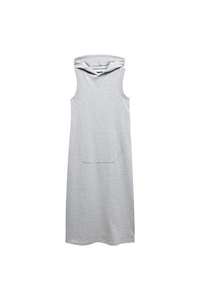 MANGO Woman Gray Women's Dress 67057909