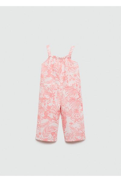 MANGO Pale Salmon Baby Girl Set 67077915