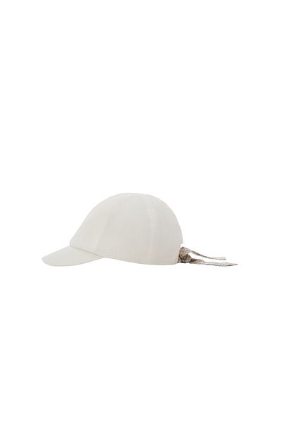 MANGO White Baby Girl Hat 67076048