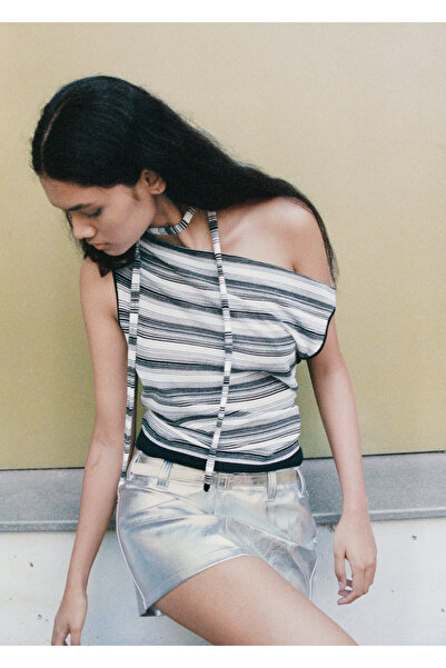 MANGO Woman White Women's Bustier 67027910