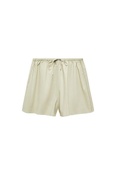 MANGO Woman Women's Khaki Pajama Bottoms 67086015