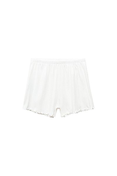 MANGO Woman Λευκό Γυναικείο Πυτζάμα 67095997