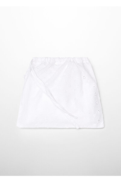 MANGO Woman White Women's Pajama Bottoms 67065999