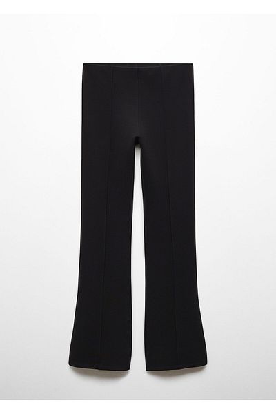 MANGO Woman Women's Black Tights -67070485 Model