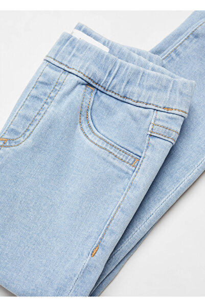 MANGO Woman Orta Denim Rengi Kız Bebek Jeans 67161009