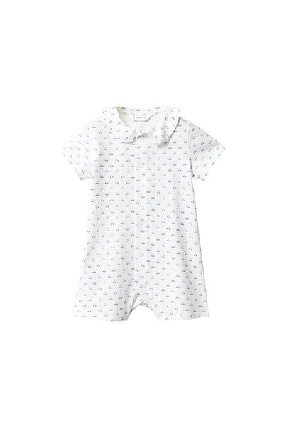 MANGO Unisex tmavě bílé pyžamové kalhoty 67096737