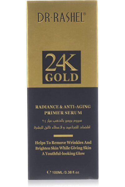 DR.RASHEL مصل الوجه التمهيدي المضاد للشيخوخة والإشراق من الذهب عيار 24 قيراطً...