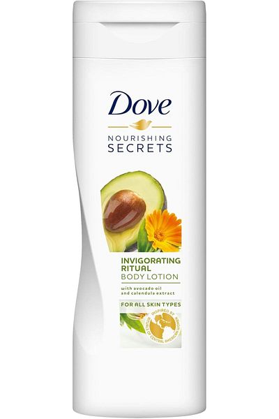 Dove Body Lotion Invigorating Ritual With Avocado Oil 400ml --- دوف لوشن للجسم 400مل بالافوكادو