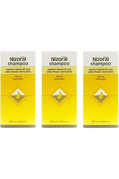 Nizoral شامبو مضاد للقشرة، 100 مل - عبوة من 3 قطع