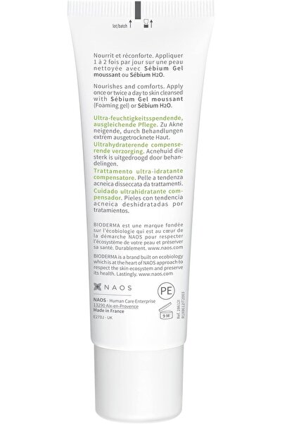 Bioderma Sebium Hydra Moisturiser, 40 ml