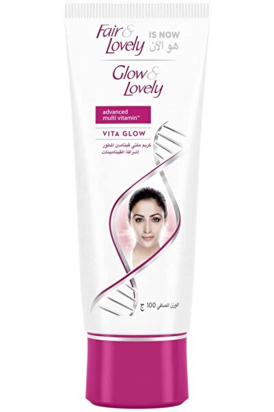 Glow & Lovely كريم الوجه متعدد الفيتامينات من فير آند لفلي، 100 جرام