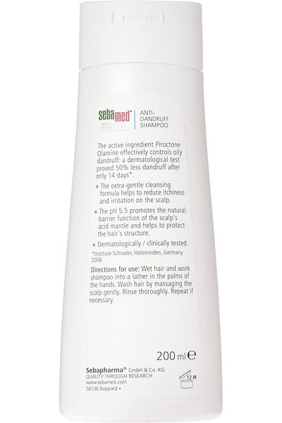 Sebamed ANTI-DUNDRUFF SHAMPOO 200ML