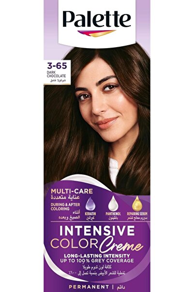 Schwarzkopf باليت لون كريمي مكثف 3-65 شوكولاتة داكنة، 50 مل 3838824239682