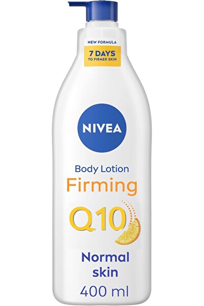 NIVEA Body Lotion Firming, Q10+ Vitamin C, Normal Skin, 400ml