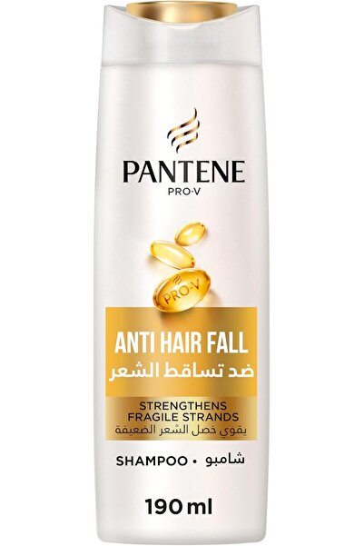 Pantene Pro-V Anti-Hair Fall Shampoo, Strengthens Fragile Strands, 190ml