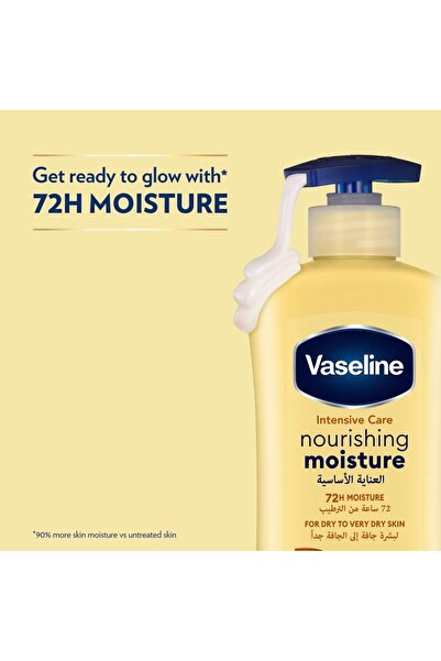 Vaseline Body Lotion Essential Healing With Pure Oat Extracts, Non-Greasy Formula, Heals Dry Skin,40