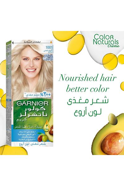 Garnier Garnier Color Naturals 1001 Silver Ash Blonde