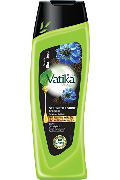 Vatika شامبو ناتشرالز التركي لقوة ولمعان الحبة السوداء 200 مل | نمو الشعر | ل...