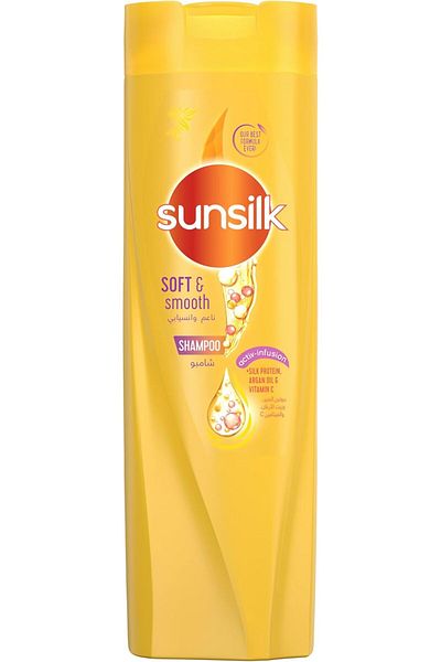Sunsilk صانسيلك شامبو شعر ناعم و انسيابي 400 مل