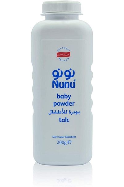 Nuno Powder For Children 200 Grams Nunu Baby Powder Talc 200G