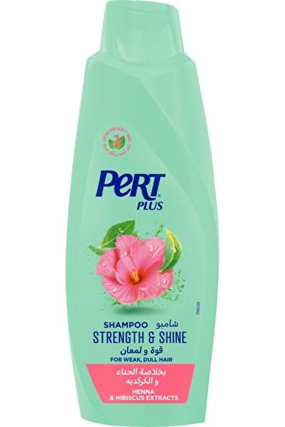 PERT PLUS Shampoo 600 ml Strong Hair Henna -260609 --- برت بلس شامبو بخلاصة الحنة 600مل