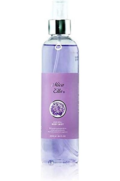 ALKHURAIJI Mica Ella Body Mist Love Spell 250ml (0938) --- ميكا ايلا بخاخ معطر للجسم تعويذة حب 250مل