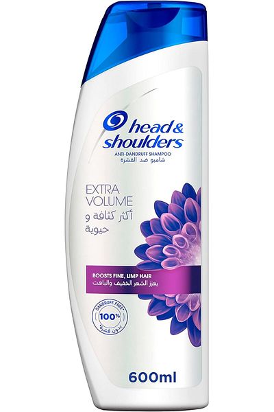 Head&Shoulders Head & Shoulders Extra Volume Anti-Dandruff Shampoo for Fine and Limp Hair, 600ml