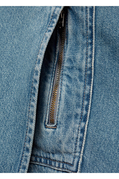 MANGO Woman Mavi Kadın  Jeans 77040638