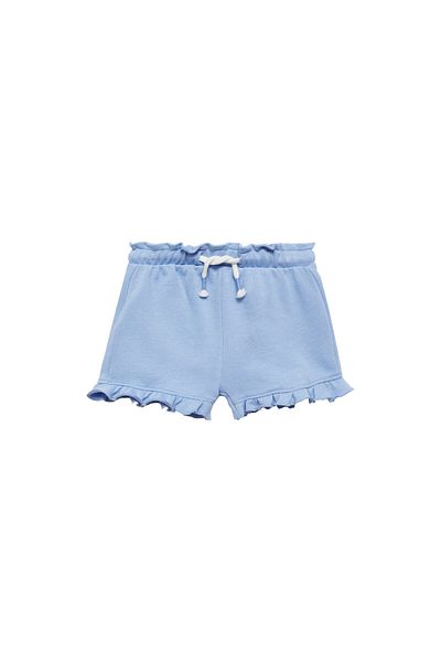 MANGO Porcelánové modré šortky a bermudy pro holčičku - 67087918 -51