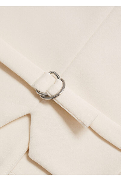 MANGO Woman Natürel Kadın  Yelek 67973692