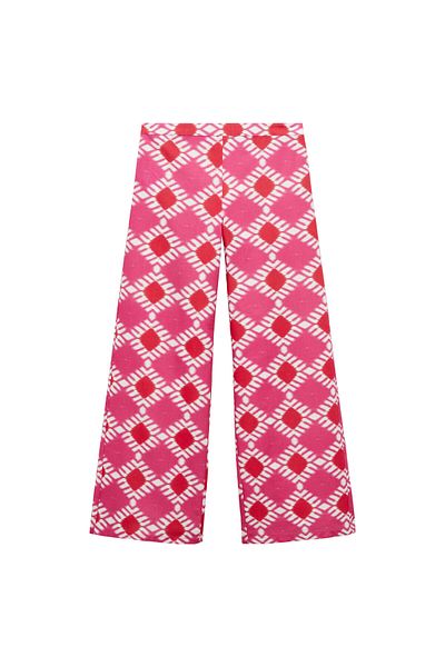 MANGO Cherry Color Girl's Trousers 67089230