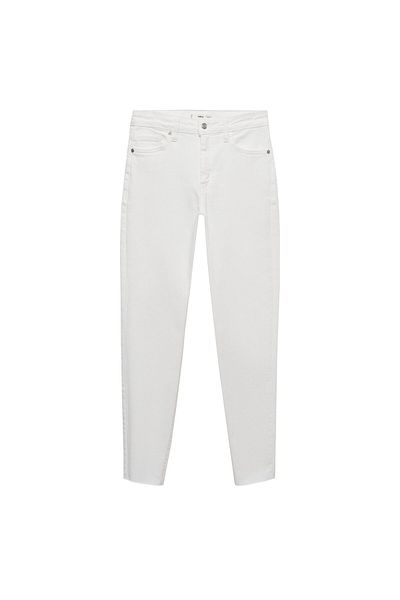 MANGO Woman Blugi albi de damă 77270584