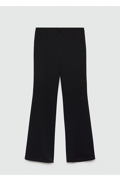 MANGO Woman Women's Black Pants 67993692