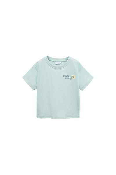 MANGO Woman Baby Boy Water Color T-Shirt 67027716