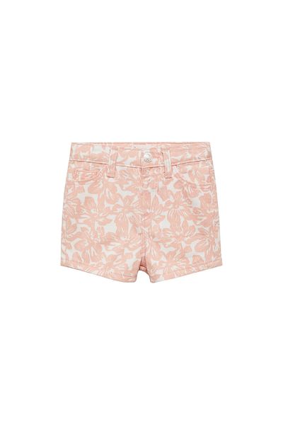 MANGO Woman Baby Girl Coral Shorts & Bermudas 67027920