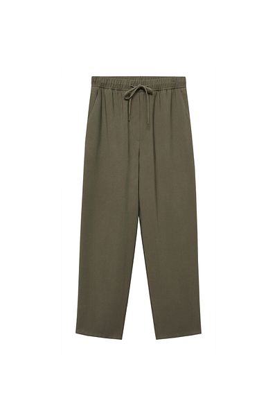 MANGO Woman Women's Khaki Pants 77160350