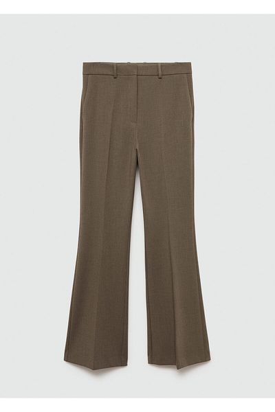 MANGO Woman Pantaloni verzi de damă 77855649