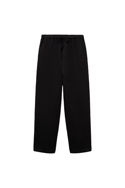 MANGO Women's Black Pants 77150332
