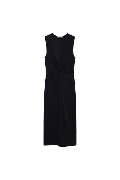 MANGO Woman Black Women's Dress 77100368