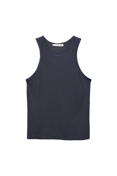 MANGO Woman Petrol Blue Women's Bustier 77170621
