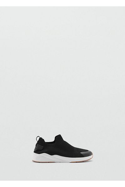 MANGO Woman Boy's Black Sneakers 77004760
