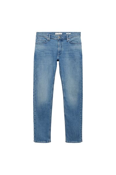 MANGO Men's Medium Denim Color Jeans 77350594