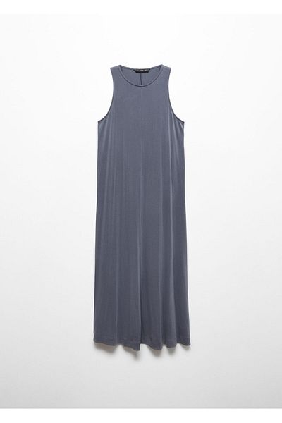 MANGO Woman Blue Women's Dress 67988647
