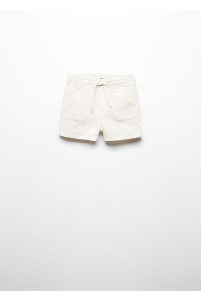 MANGO Baby Boy Cherry White Shorts & Bermudy 67065993